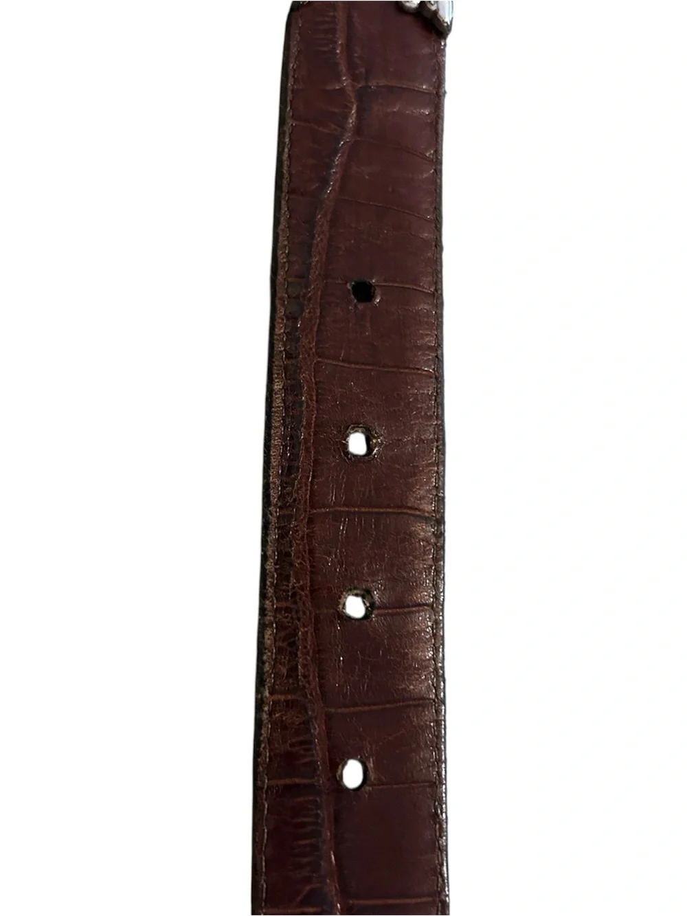 Vintage Brighton Reversible Leather Belt
